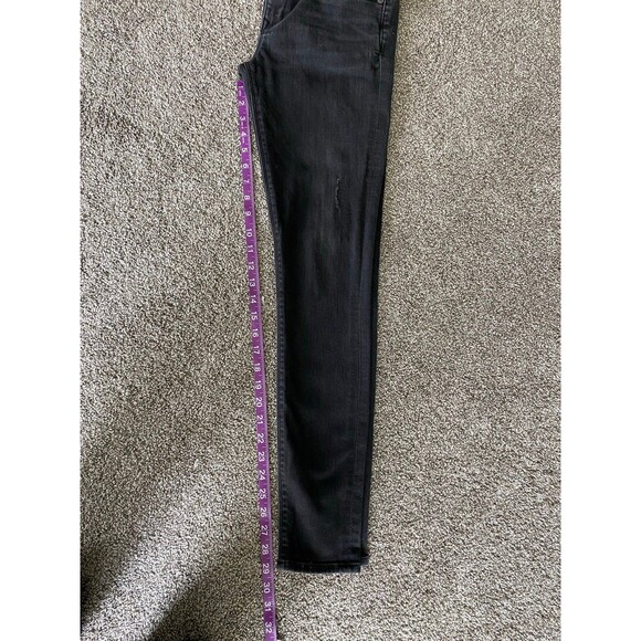 Express Jeans Mid Rise Legging Jeans - Black - Size 6 - Picture 7 of 7